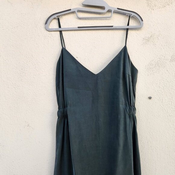 J. Chung Turin Slip Dress Amazon Green - Picture 5 of 8